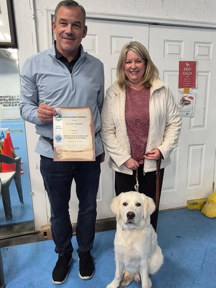 Advanced Puppy and Novice Trick Dog Graduates