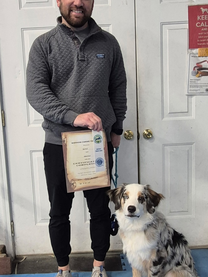 Advanced Puppy and Novice Trick Dog Graduates