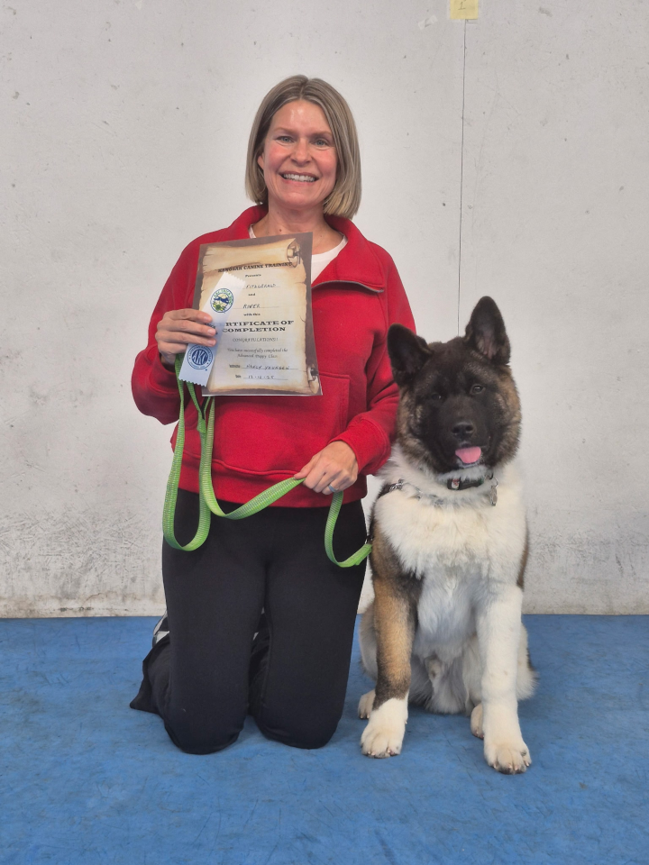 Advanced Puppy, Trick Dog Graduates - December, 2025